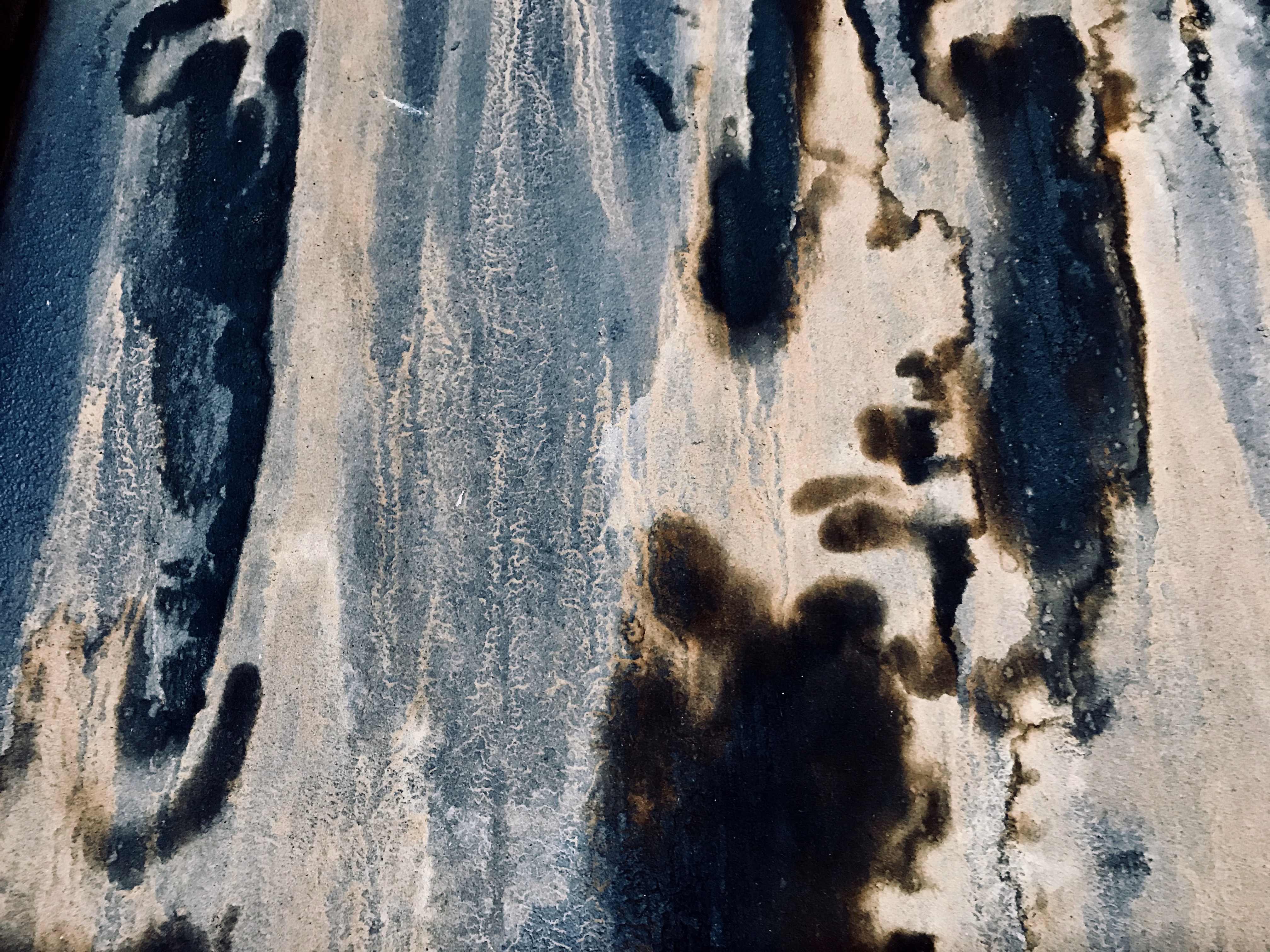 mold growth and water damage on a wooden window frame - Condensation between window panes mold growth and water damage on a wooden window frame - Condensation between window panes
