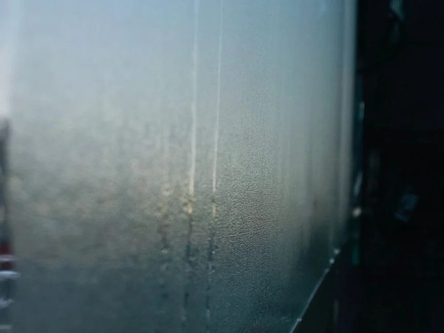 Failed window seal causing internal condensation between glass panes