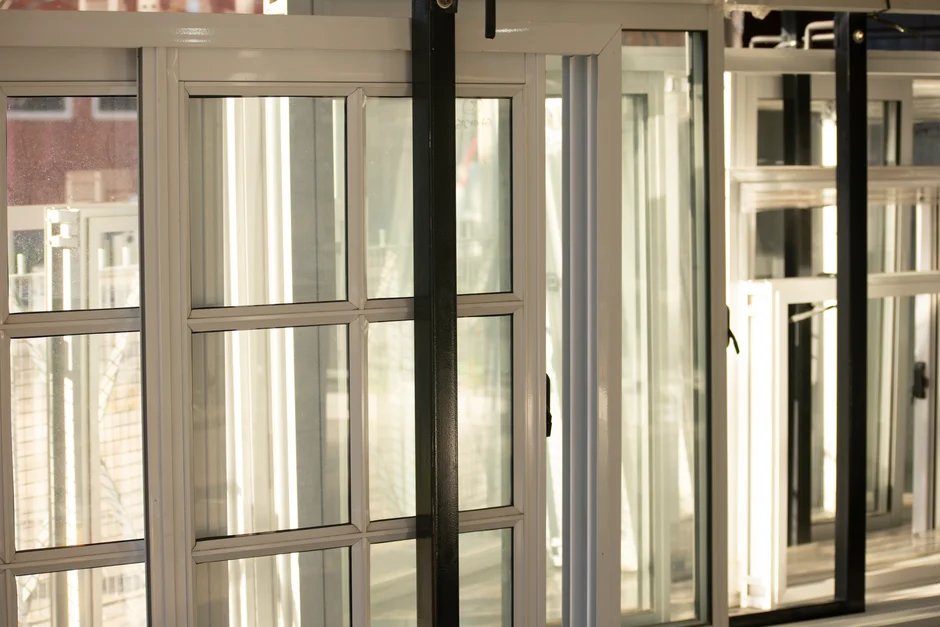 Modern energy-efficient window installation in a residential home - how to repair a foggy window