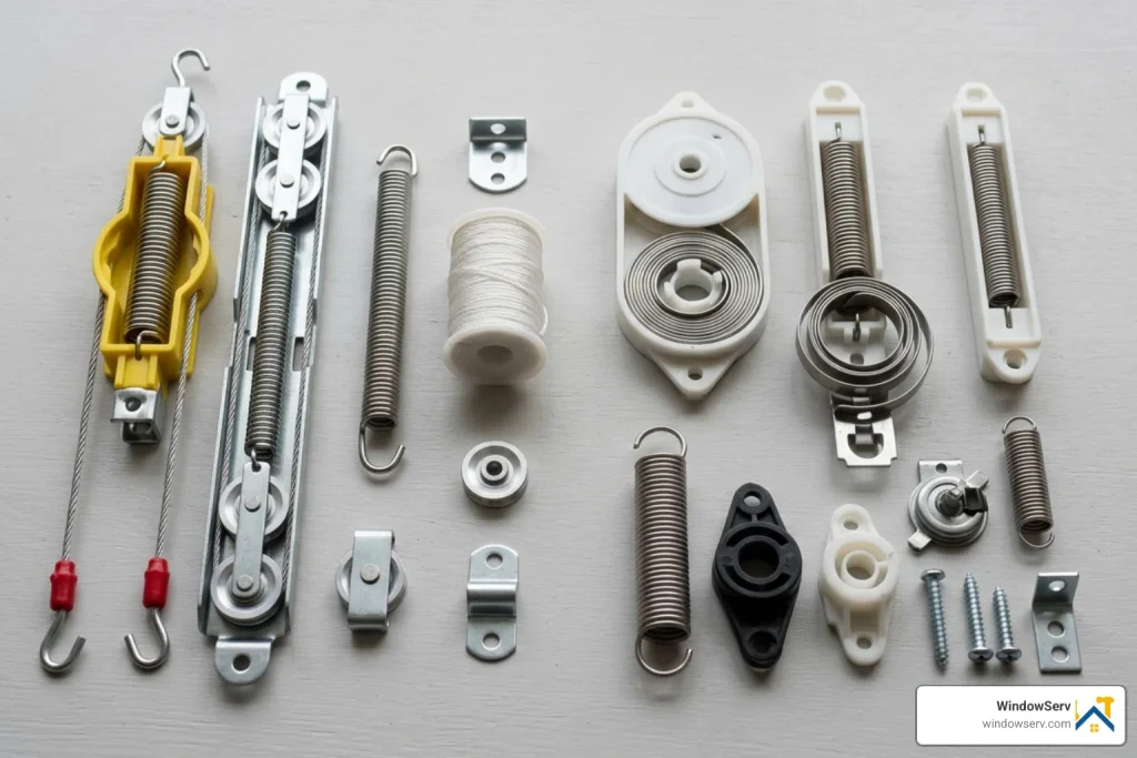 How to Replace Single Hung Window Balance Springs Today