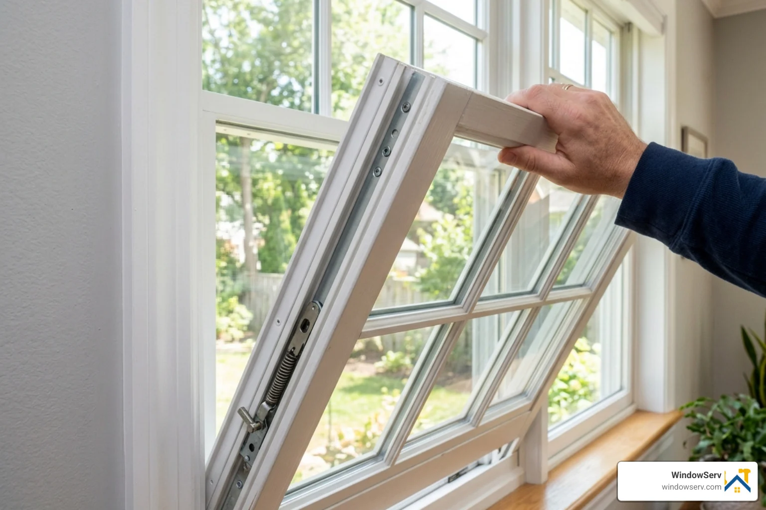 tilting a window sash for removal - window sash replacement tilting a window sash for removal - window sash replacement