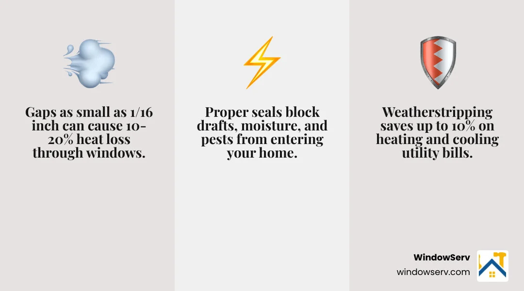 infographic showing heat loss through window gaps and weatherstripping solutions - window weatherstripping replacement infographic showing heat loss through window gaps and weatherstripping solutions - window weatherstripping replacement